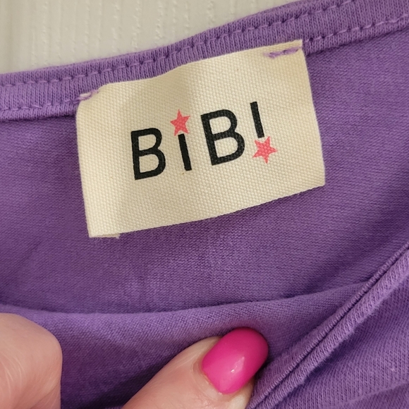 Bibi NWT Lavender Top Medium - Picture 5 of 8